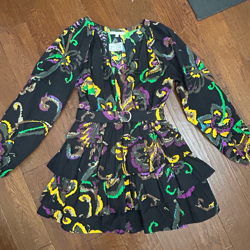 Love The Label Kiki Mini dress - Potpourri black - NWT size M